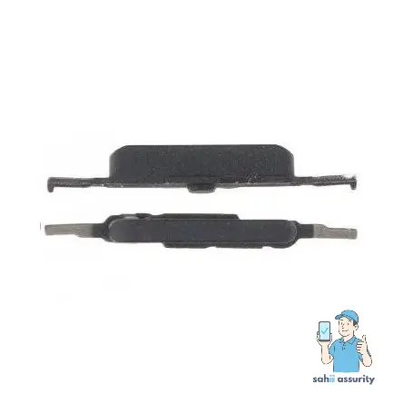 Power Button Outer for Motorola Moto G72 Black